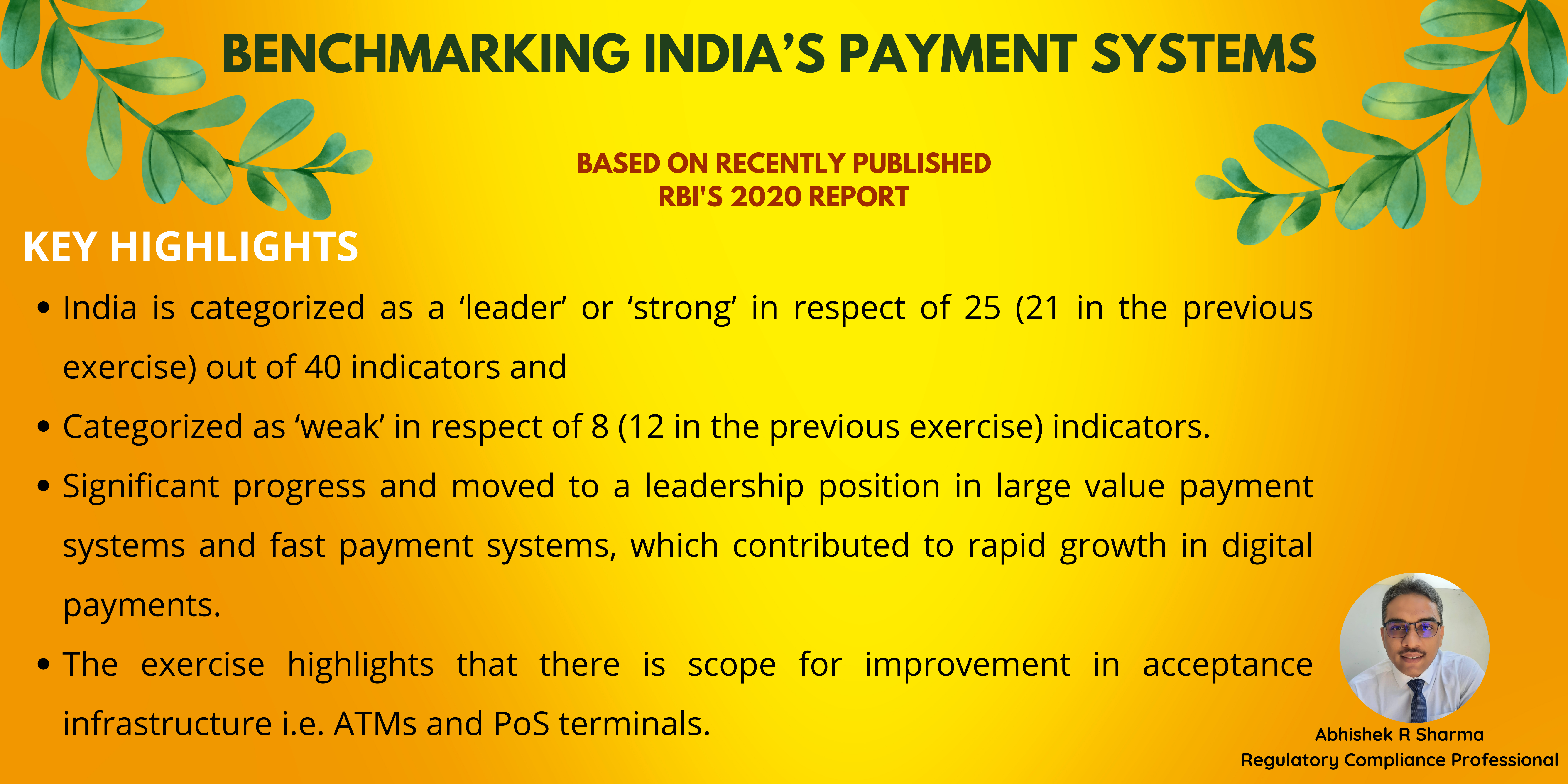 Benchmarking India’s Payment Systems